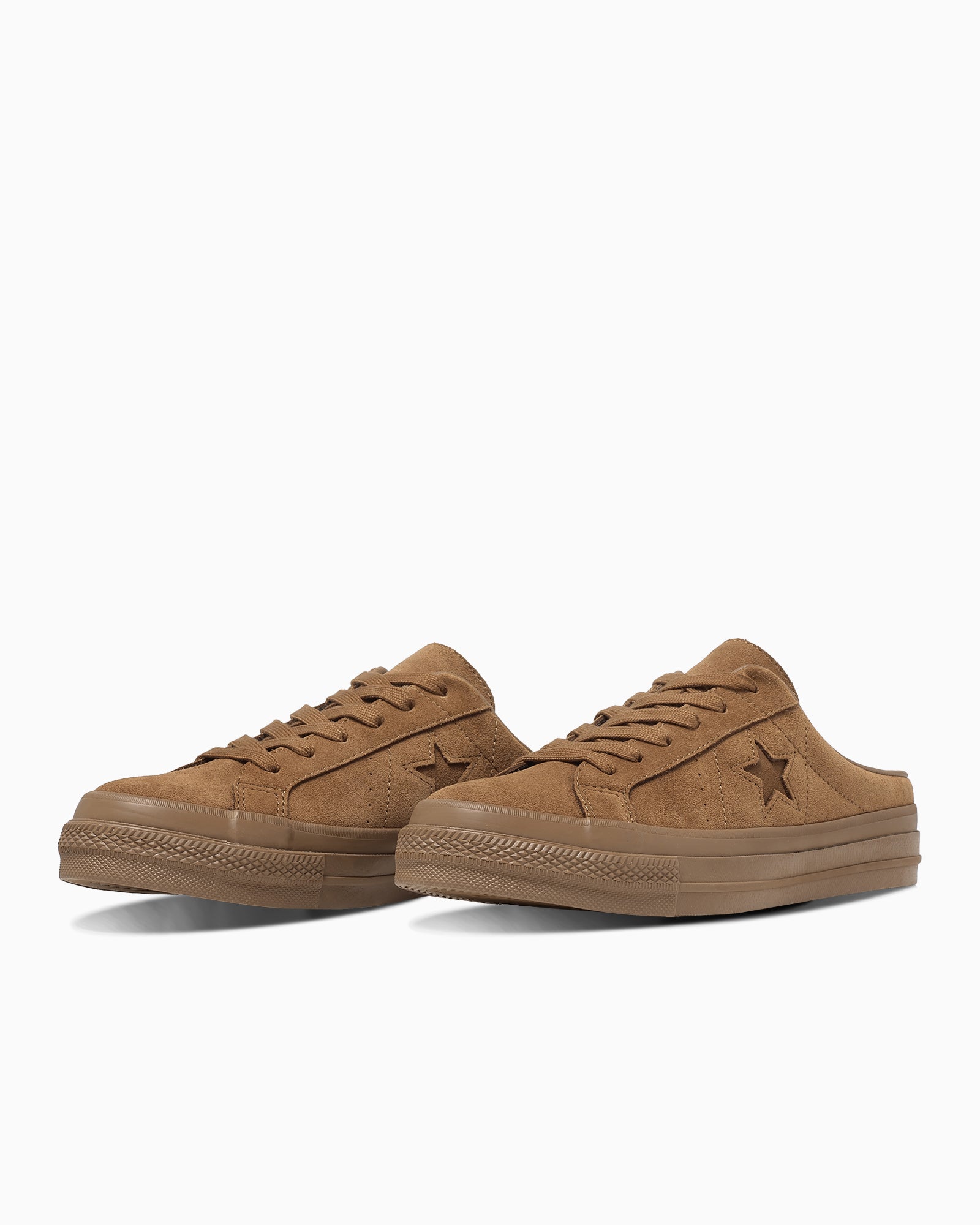 CONVERSE ONE STAR SUEDE MULE - ブラウン - 2