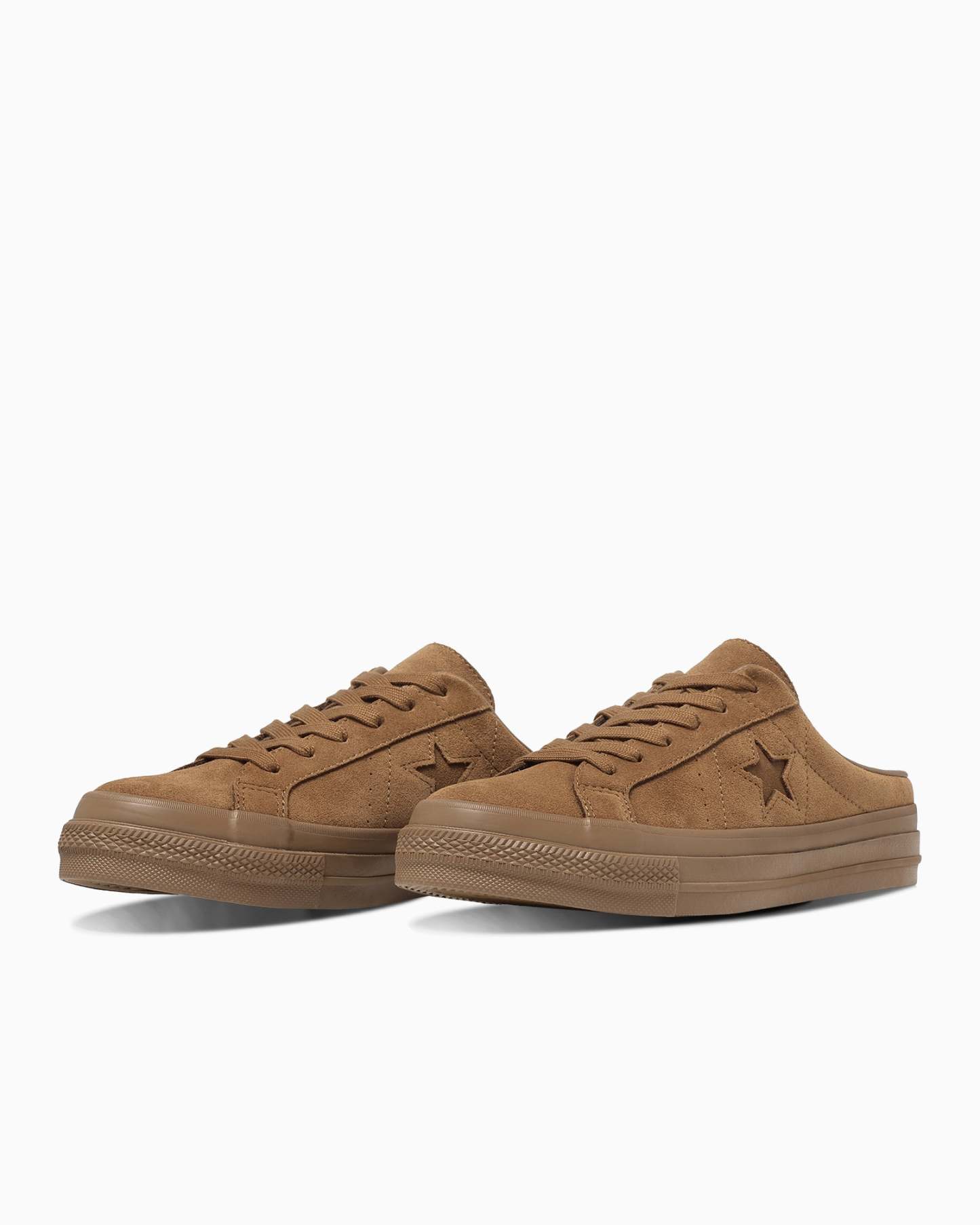 CONVERSE ONE STAR SUEDE MULE - ブラウン - 2