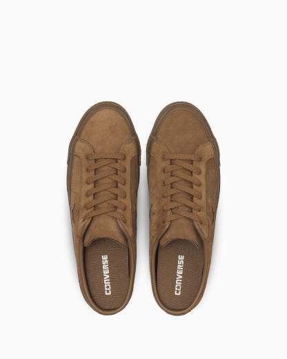CONVERSE ONE STAR SUEDE MULE - ブラウン - 4