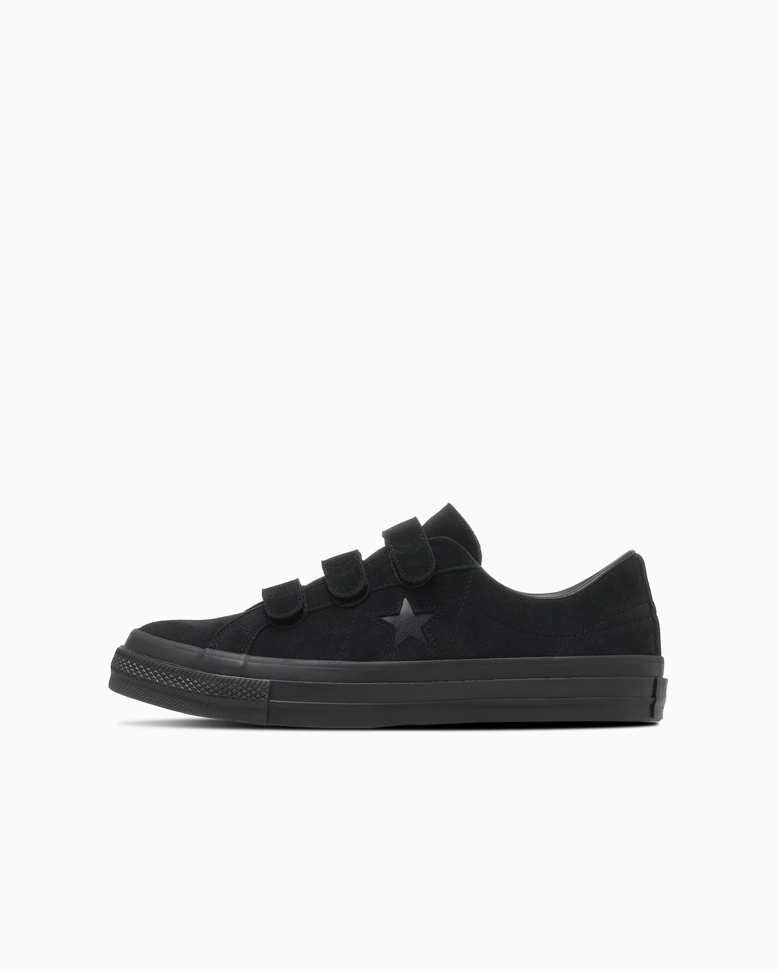 CONVERSE ONE STAR SUEDE V-3 - ブラックモノクローム - 1