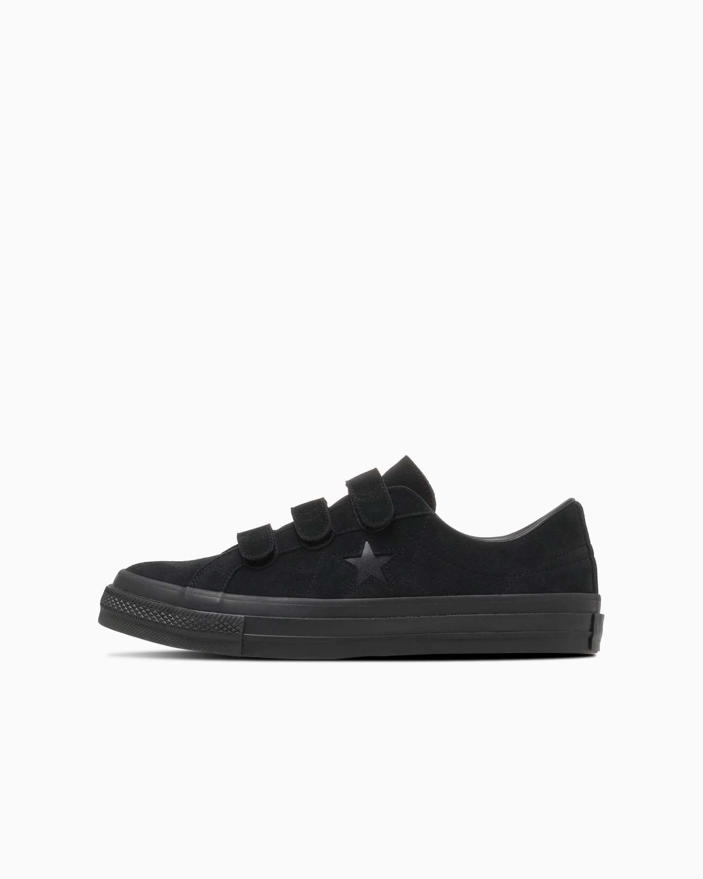 CONVERSE ONE STAR SUEDE V-3 - ブラックモノクローム - 1