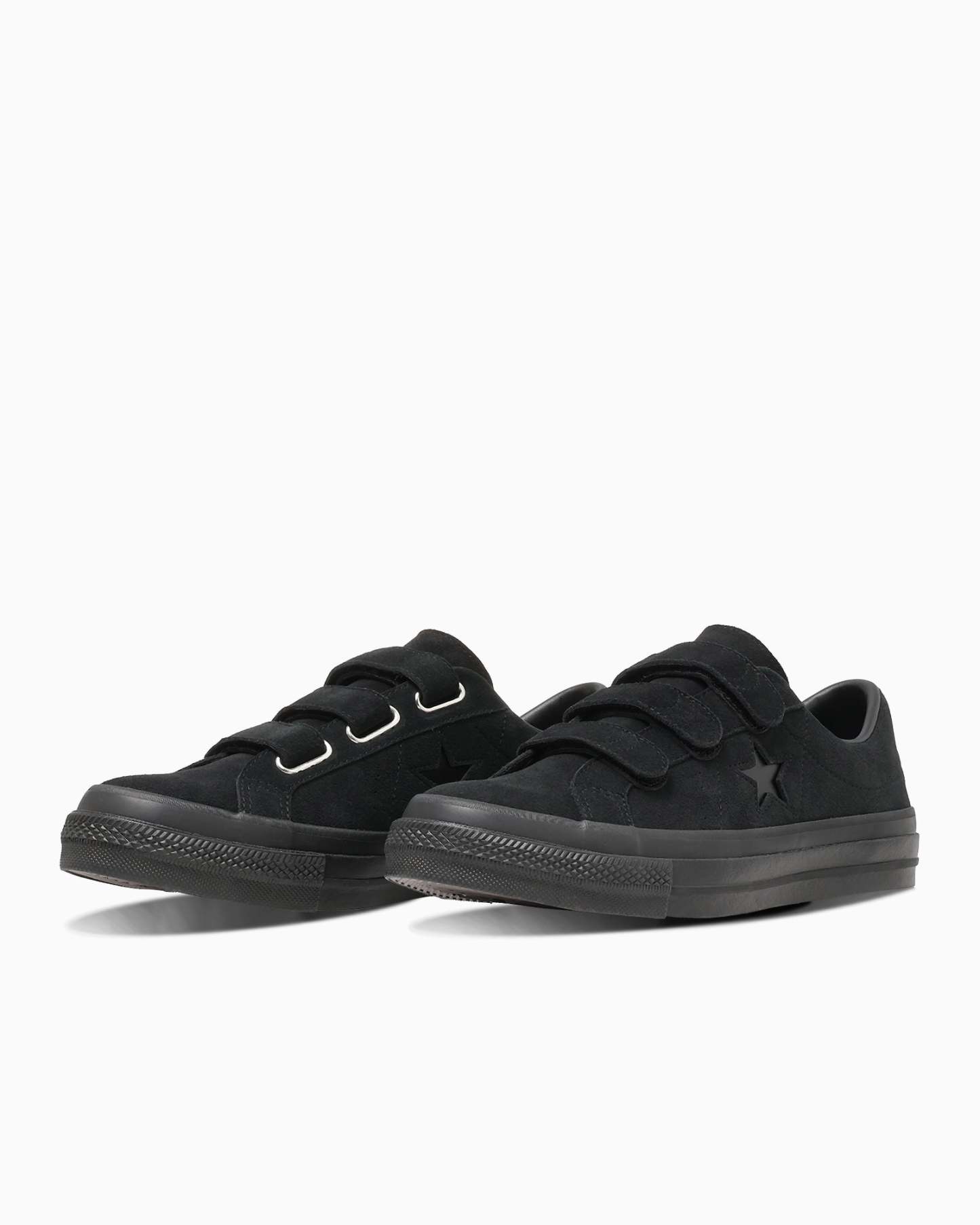 CONVERSE ONE STAR SUEDE V-3 - ブラックモノクローム - 2