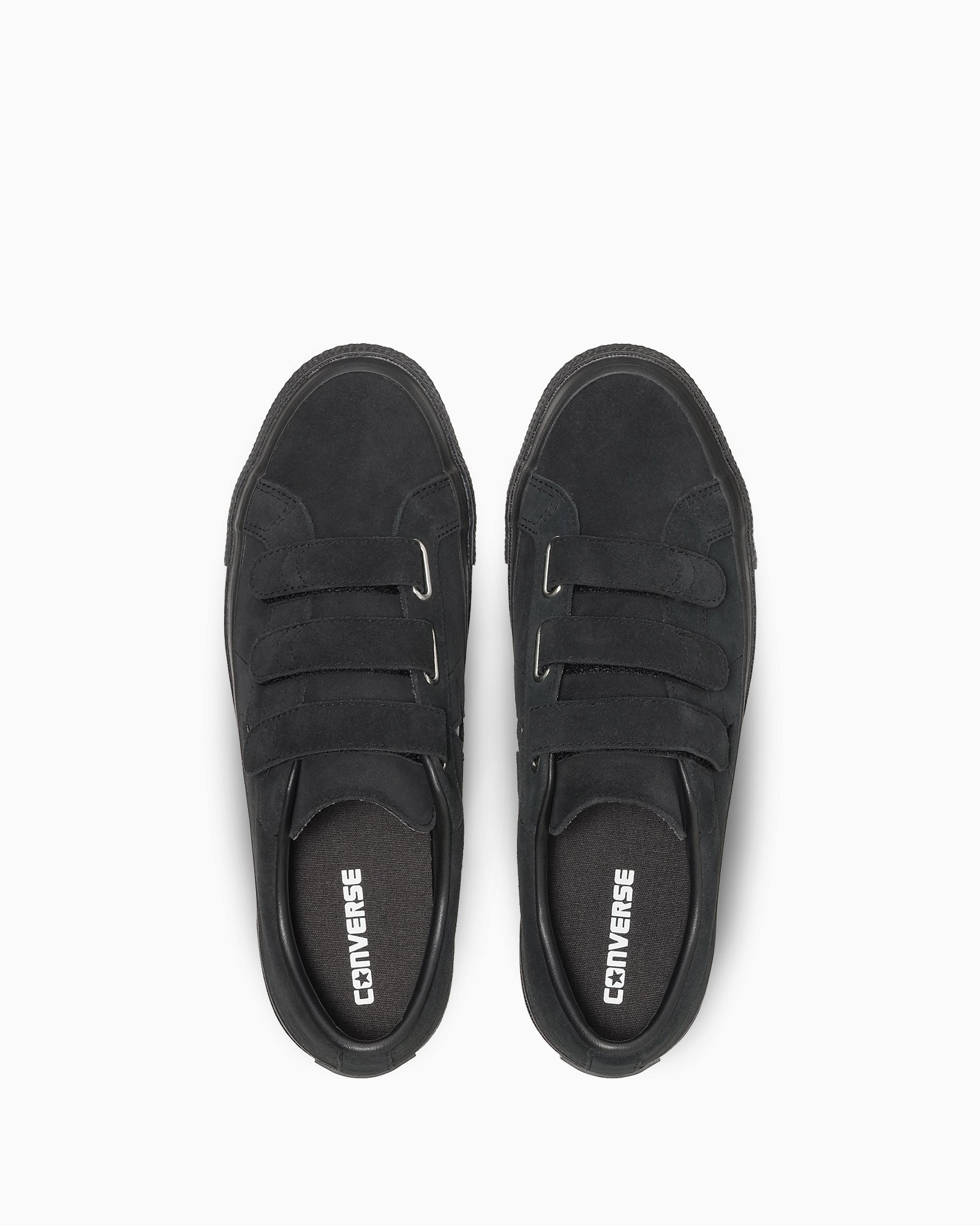 CONVERSE ONE STAR SUEDE V-3 - ブラックモノクローム - 4