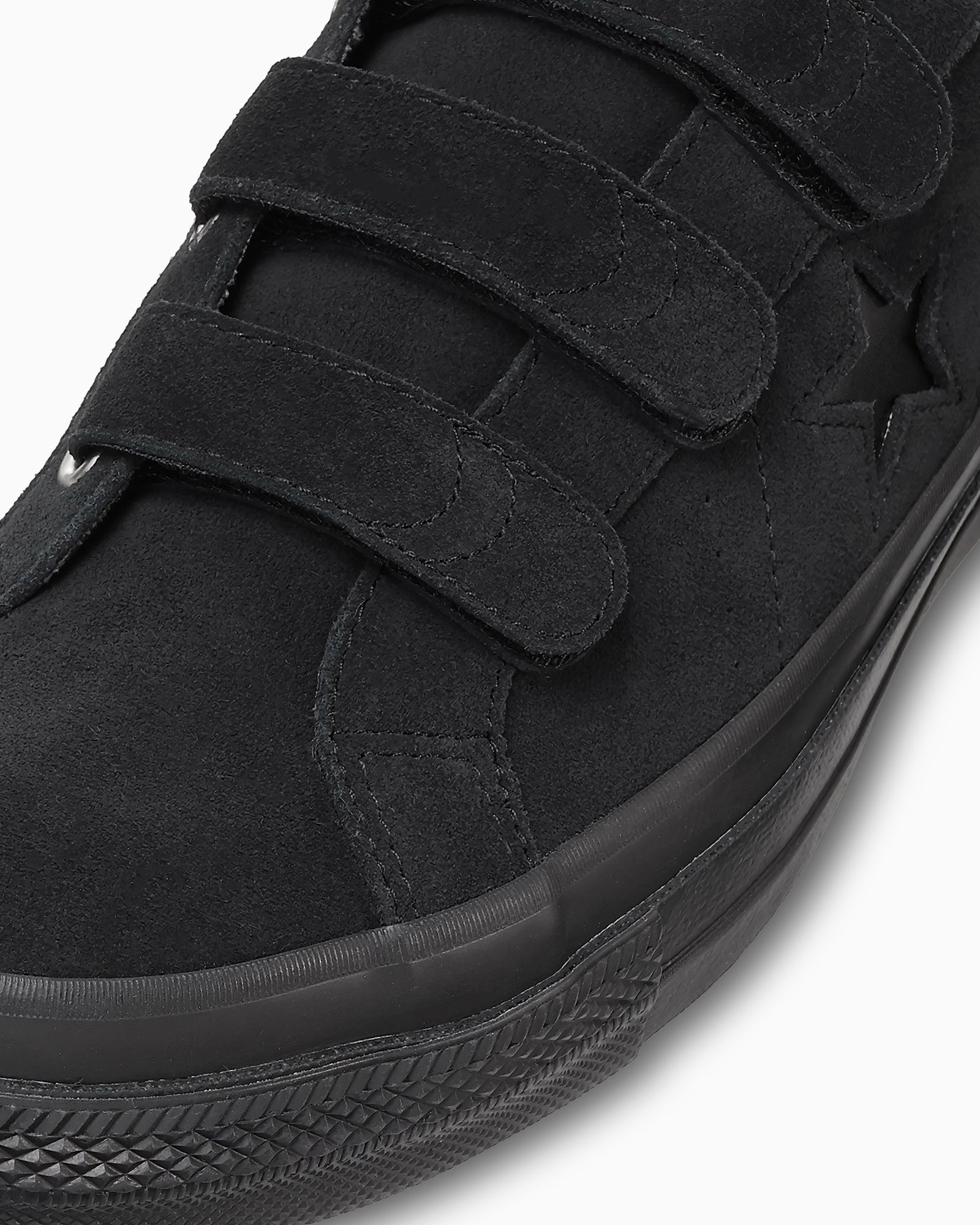 CONVERSE ONE STAR SUEDE V-3 - ブラックモノクローム - 7