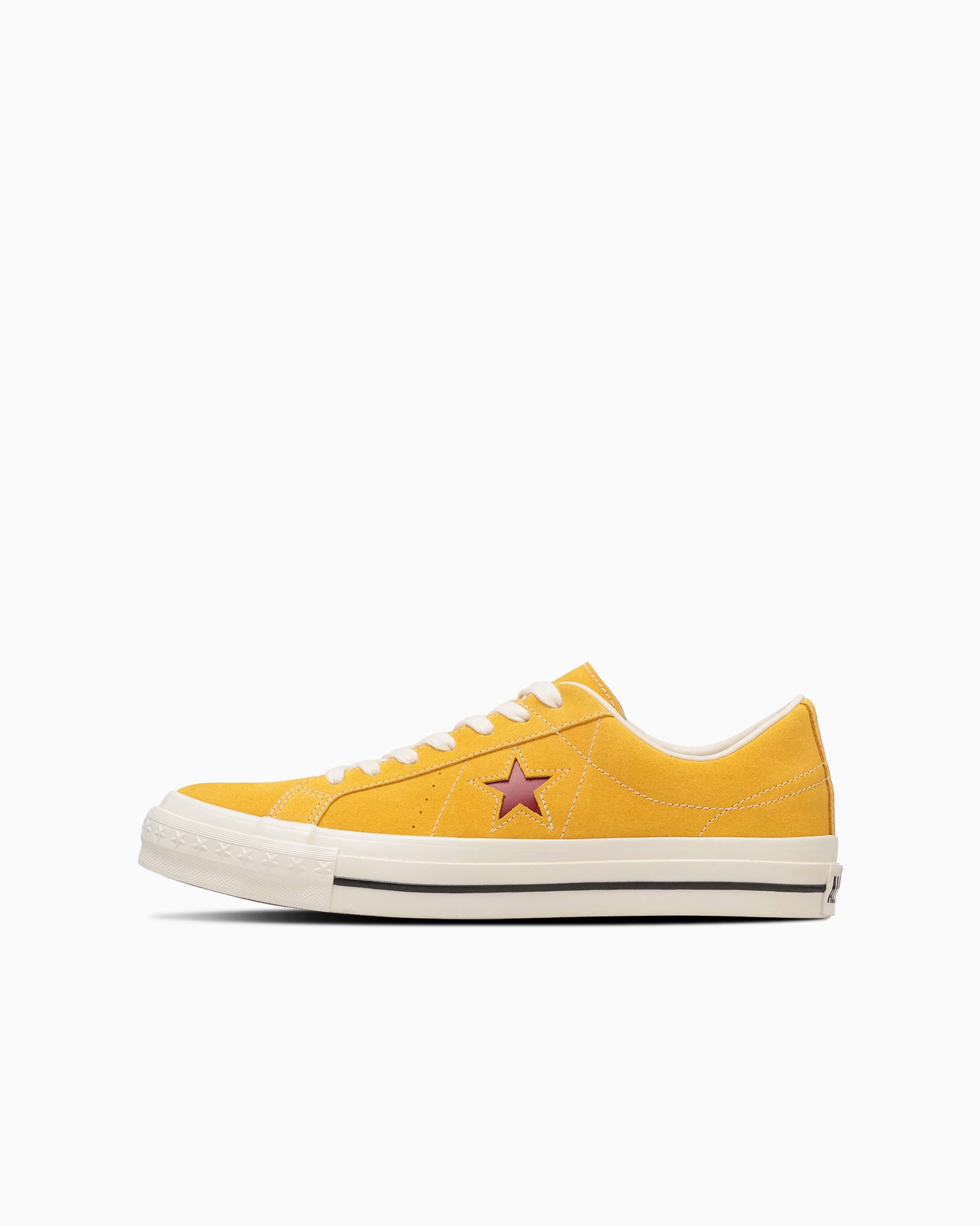 CONVERSE ONE STAR AGED SUEDE - ゴールド/レッド - 9