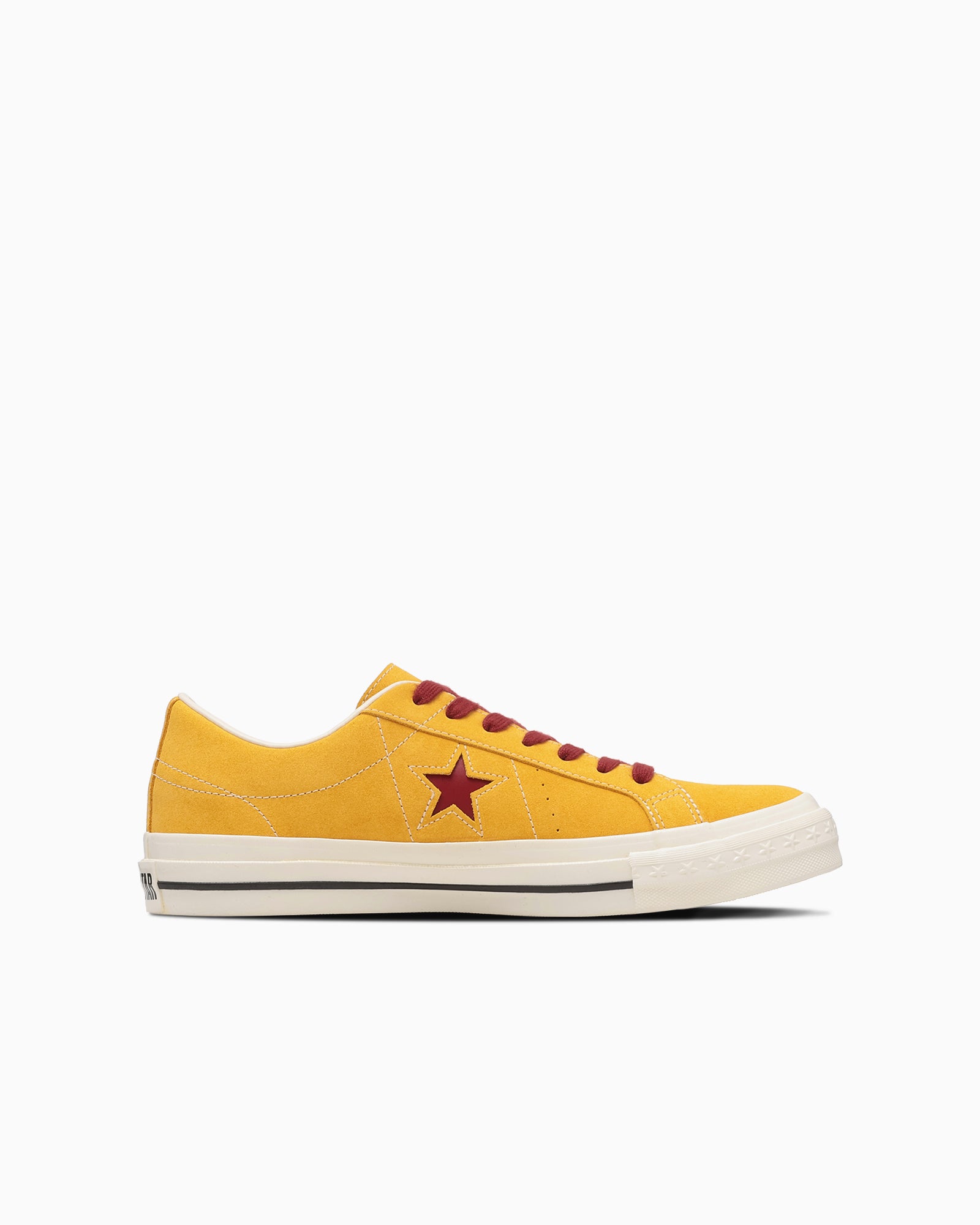 CONVERSE ONE STAR AGED SUEDE - ゴールド/レッド - 3