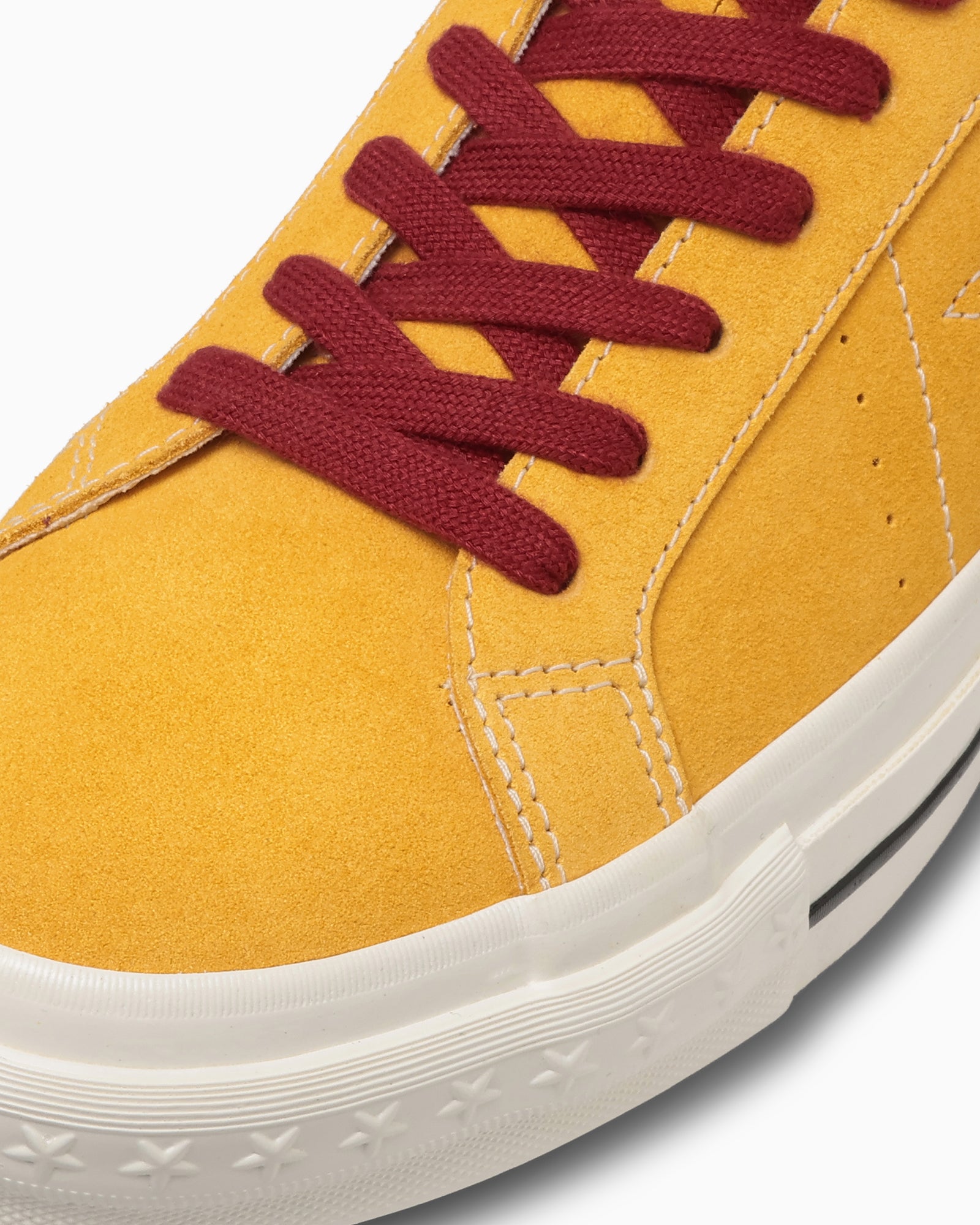 CONVERSE ONE STAR AGED SUEDE - ゴールド/レッド - 7