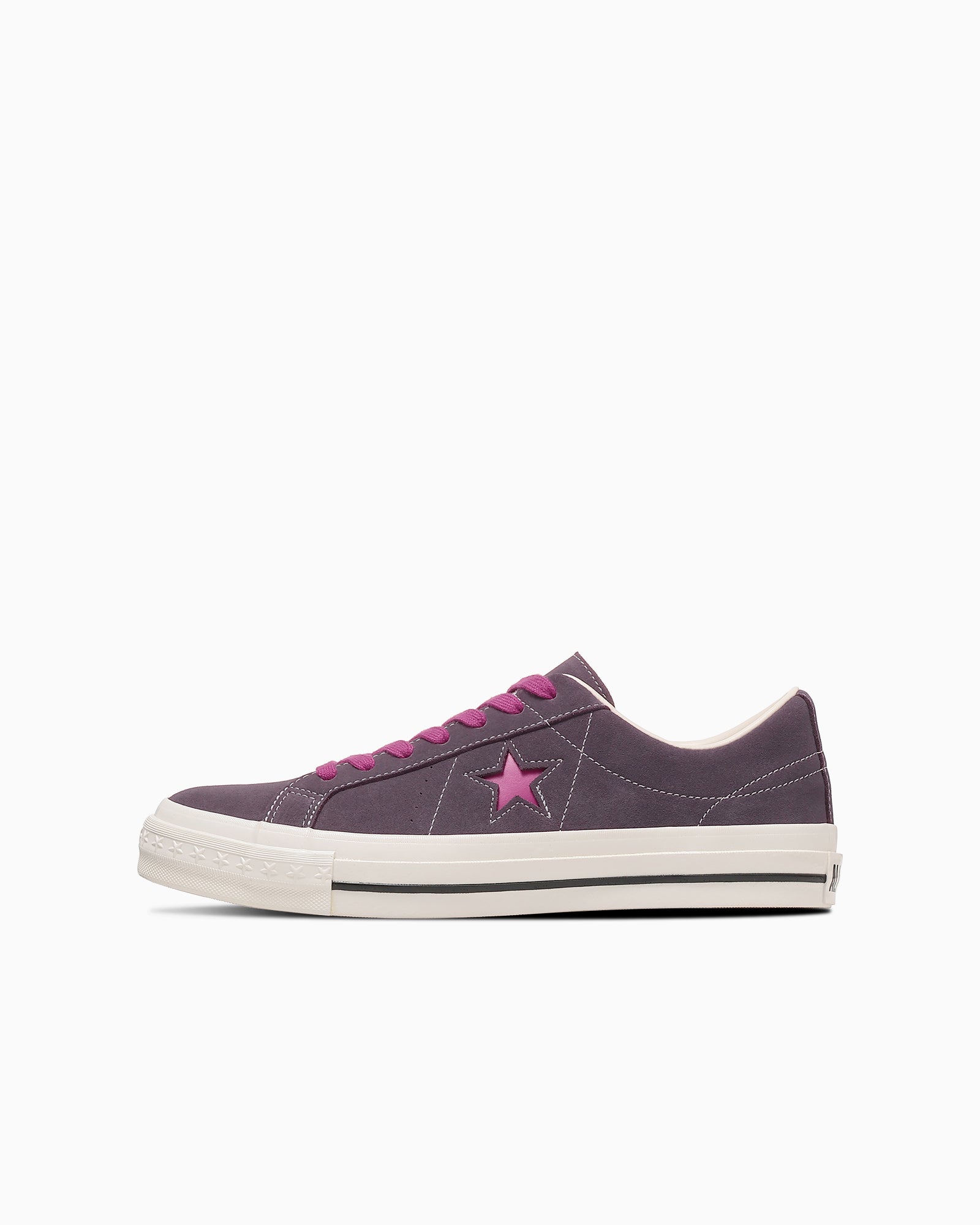 CONVERSE ONE STAR AGED SUEDE - パープル/ピンク - 1