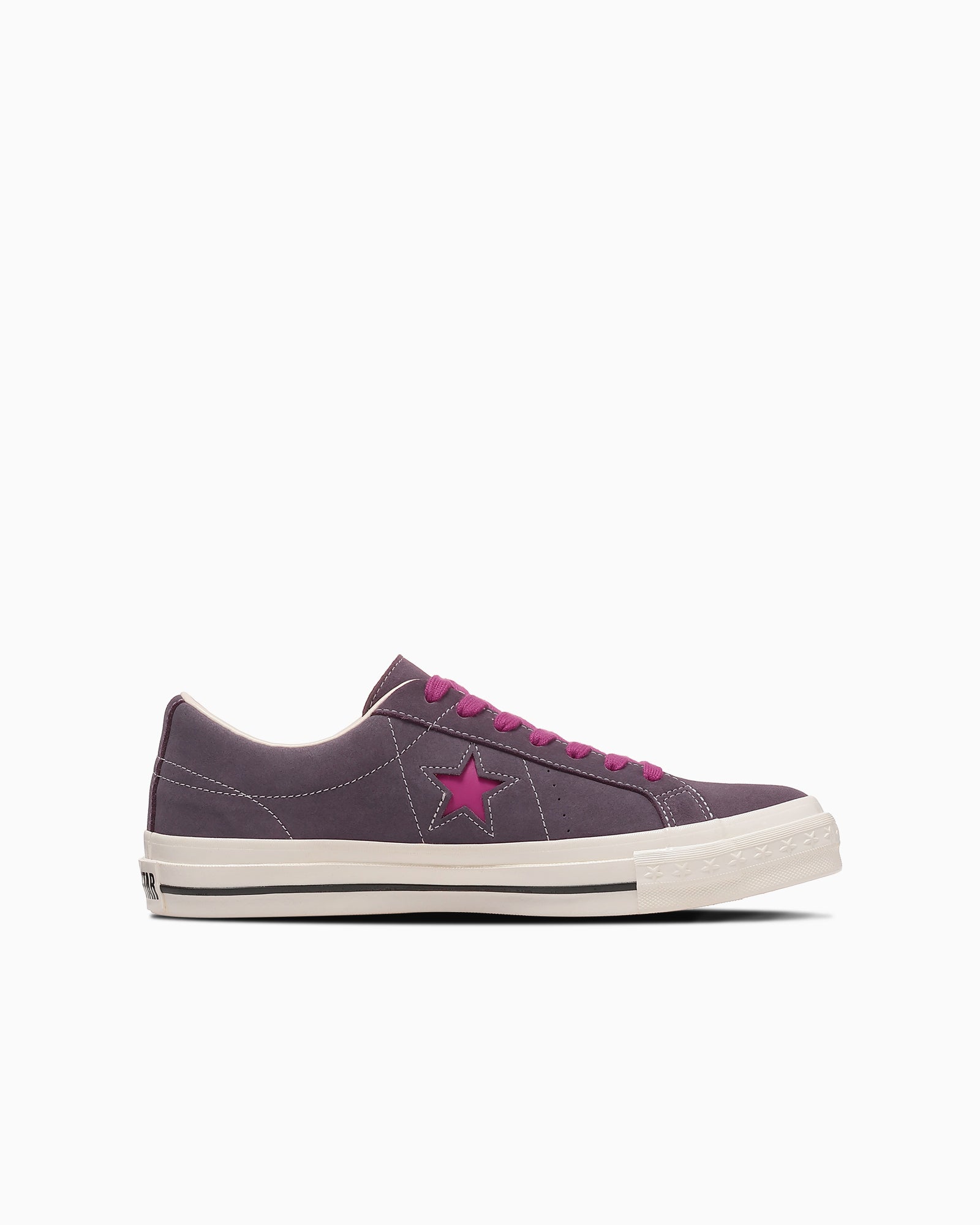 CONVERSE ONE STAR AGED SUEDE - パープル/ピンク - 3
