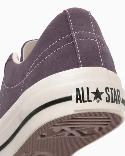 CONVERSE ONE STAR AGED SUEDE - パープル/ピンク - 8