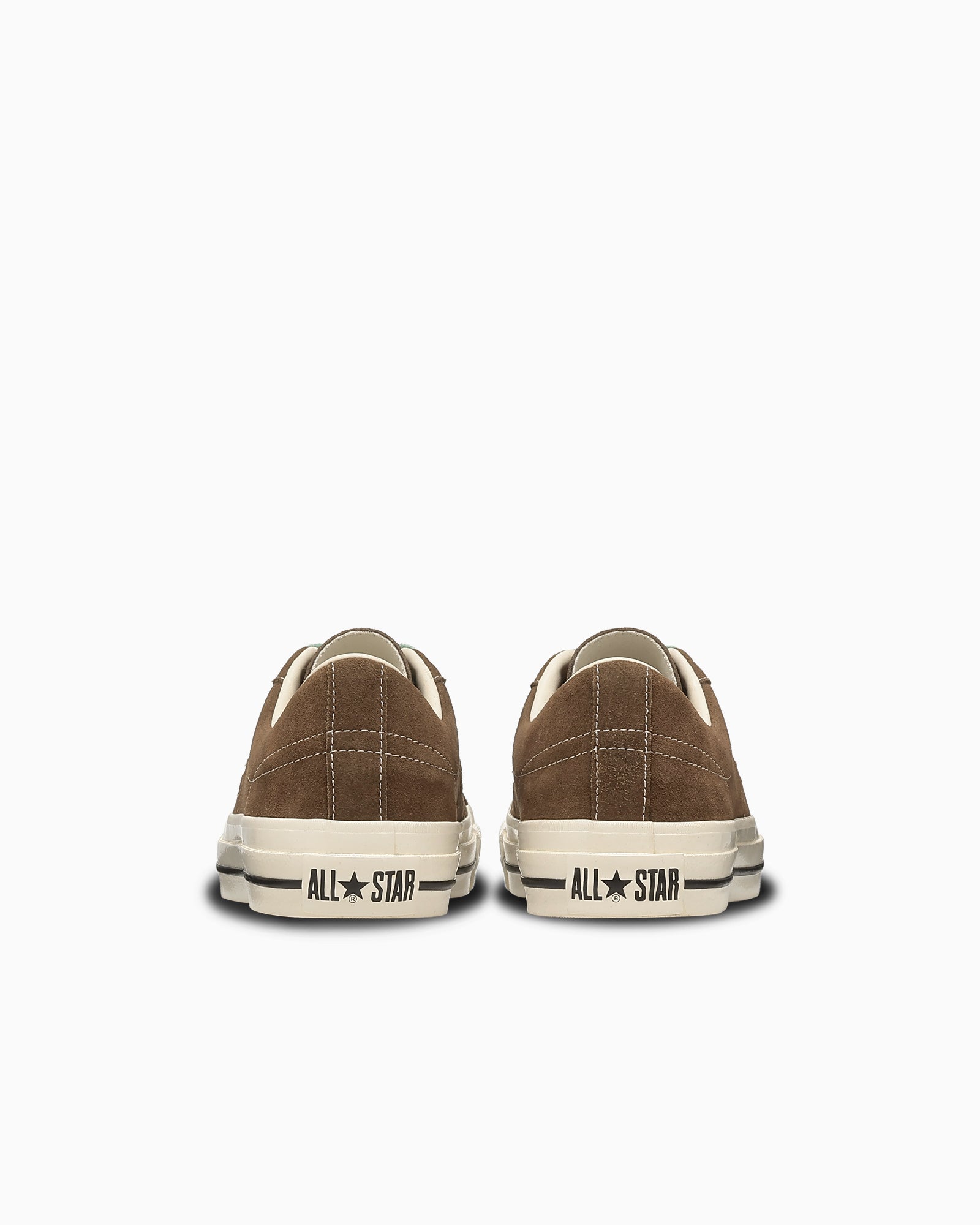 CONVERSE ONE STAR AGED SUEDE - ブラウン/ジェイドグリーン - 5