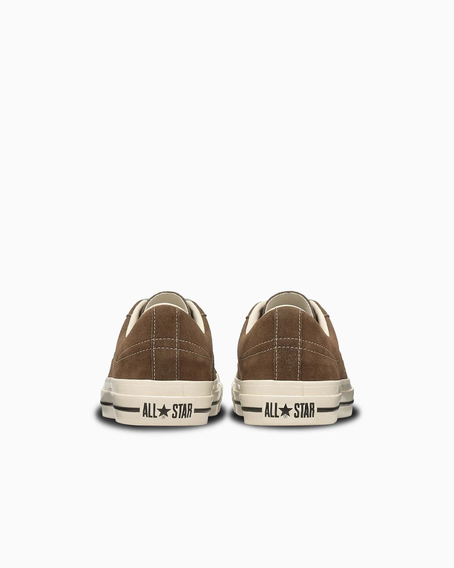 CONVERSE ONE STAR AGED SUEDE - ブラウン/ジェイドグリーン - 5
