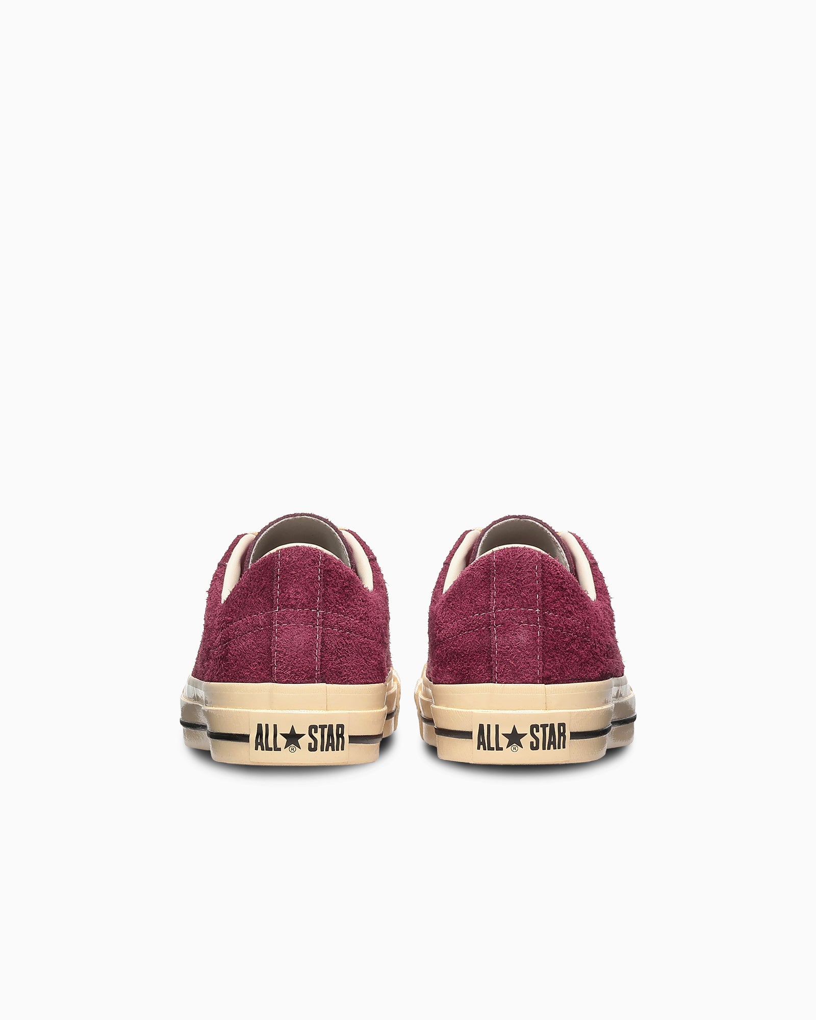 CONVERSE ONE STAR AGED SUEDE AG - バーガンディー - 5