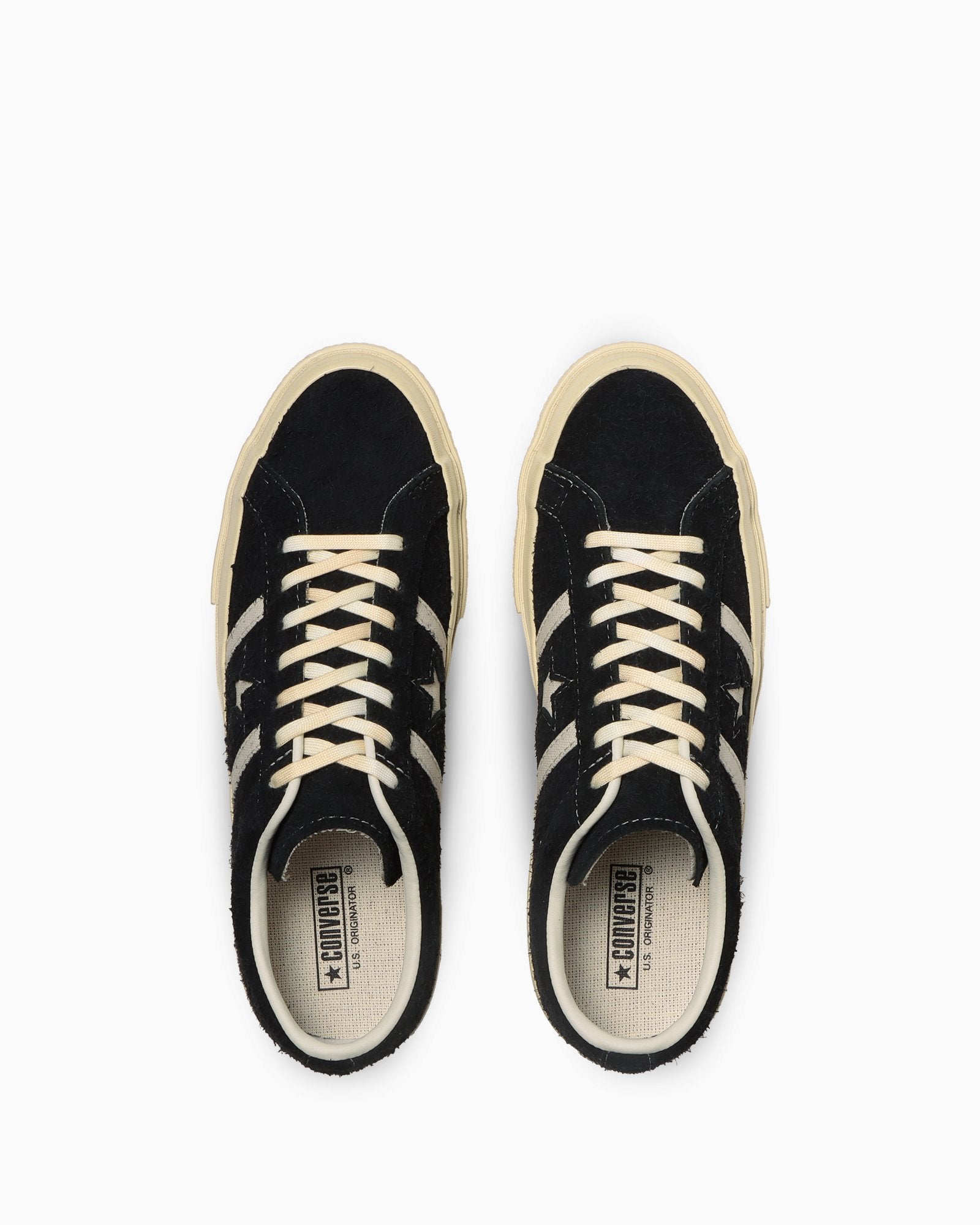 CONVERSE STAR&BARS US SUEDE - ブラック - 4
