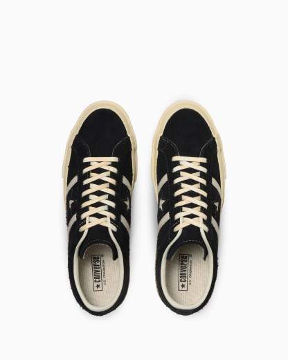 CONVERSE STAR&BARS US SUEDE - ブラック - 4