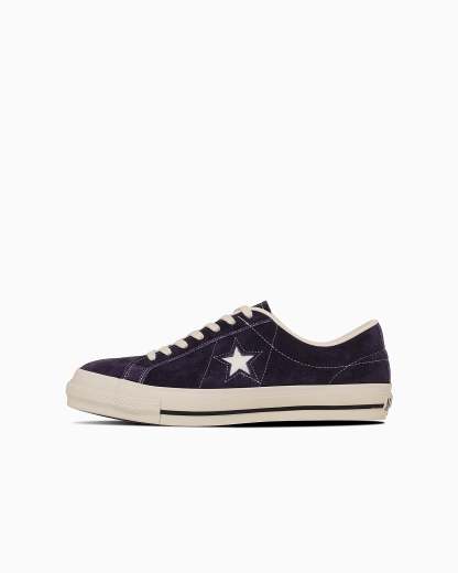 CONVERSE ONE STAR J SUEDE - パープル - 1