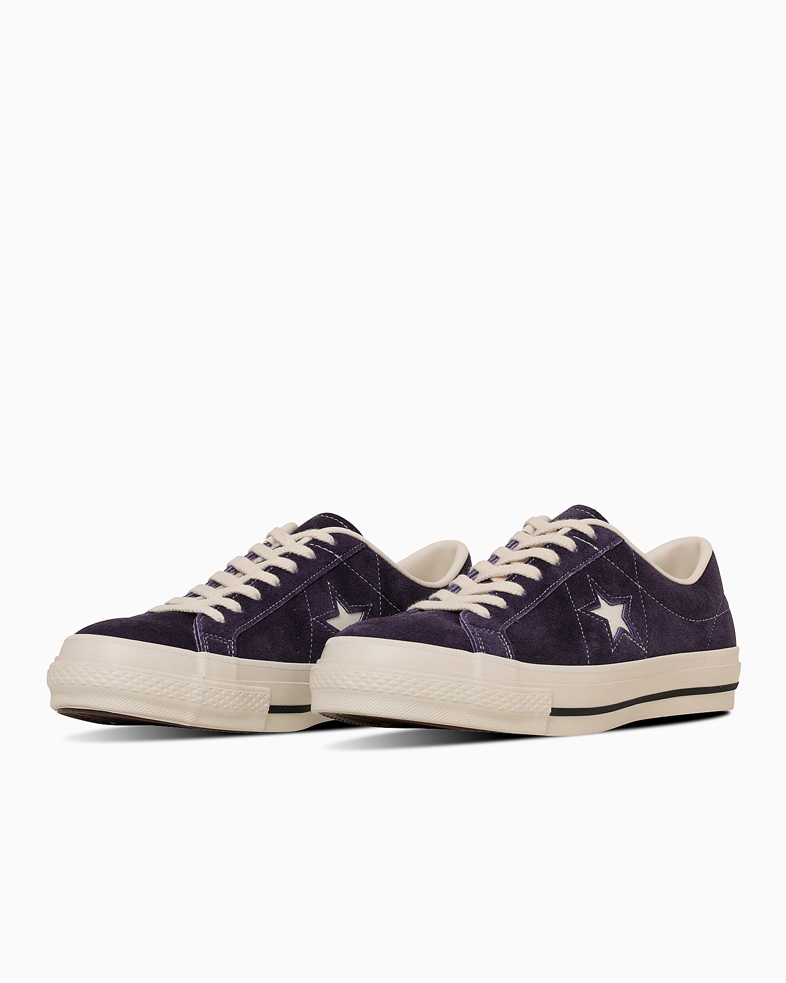 CONVERSE ONE STAR J SUEDE - パープル - 2