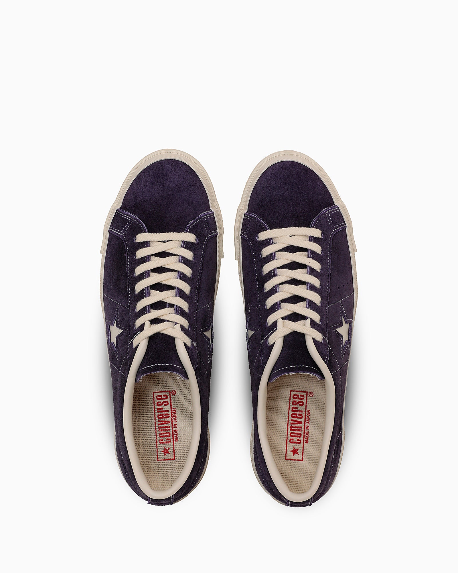 CONVERSE ONE STAR J SUEDE - パープル - 4