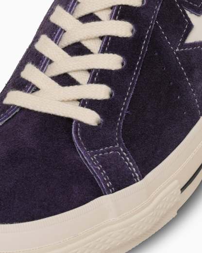 CONVERSE ONE STAR J SUEDE - パープル - 7