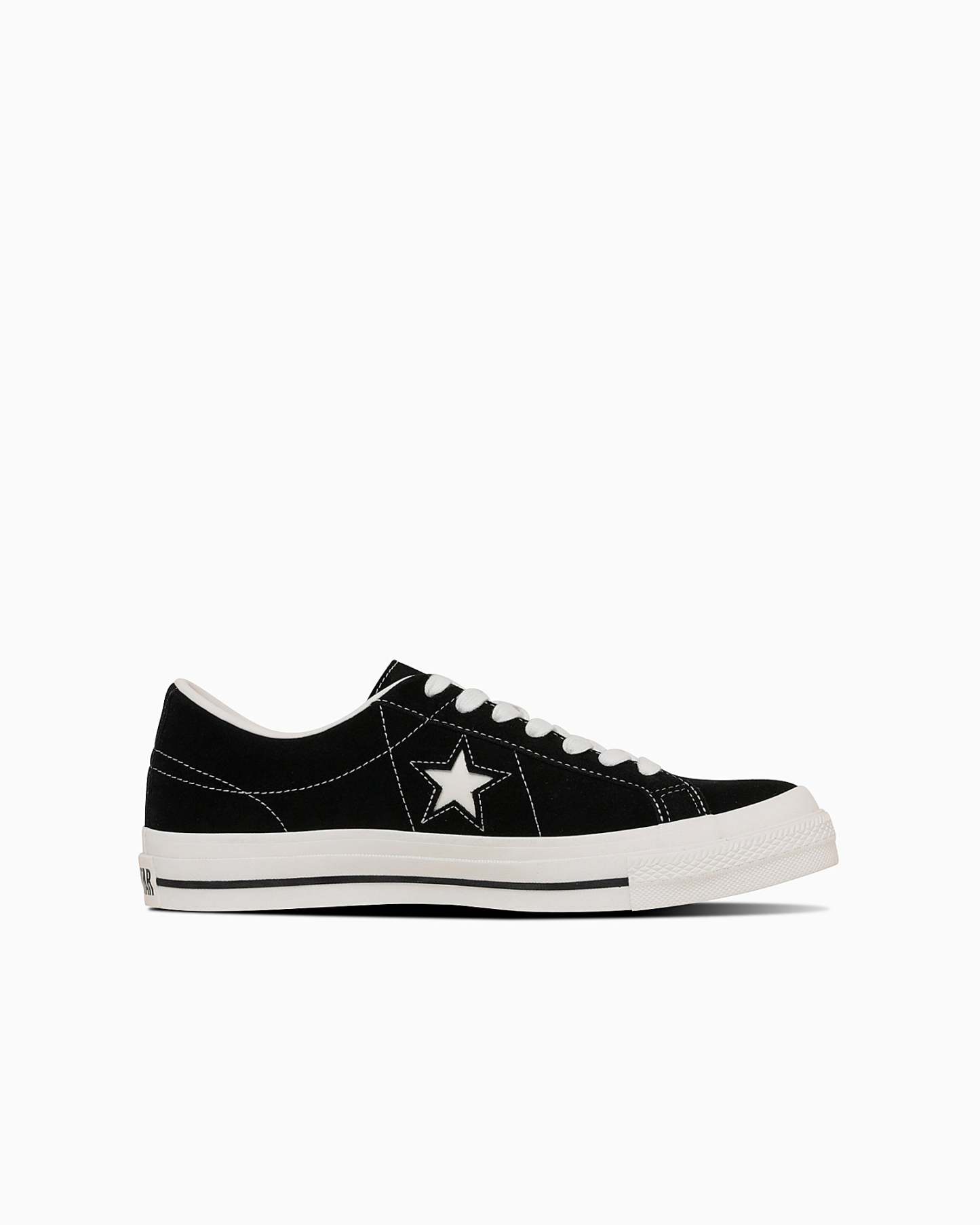 CONVERSE ONE STAR SUEDE - ブラック - 3