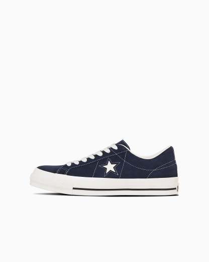 CONVERSE ONE STAR SUEDE - ネイビー - 1
