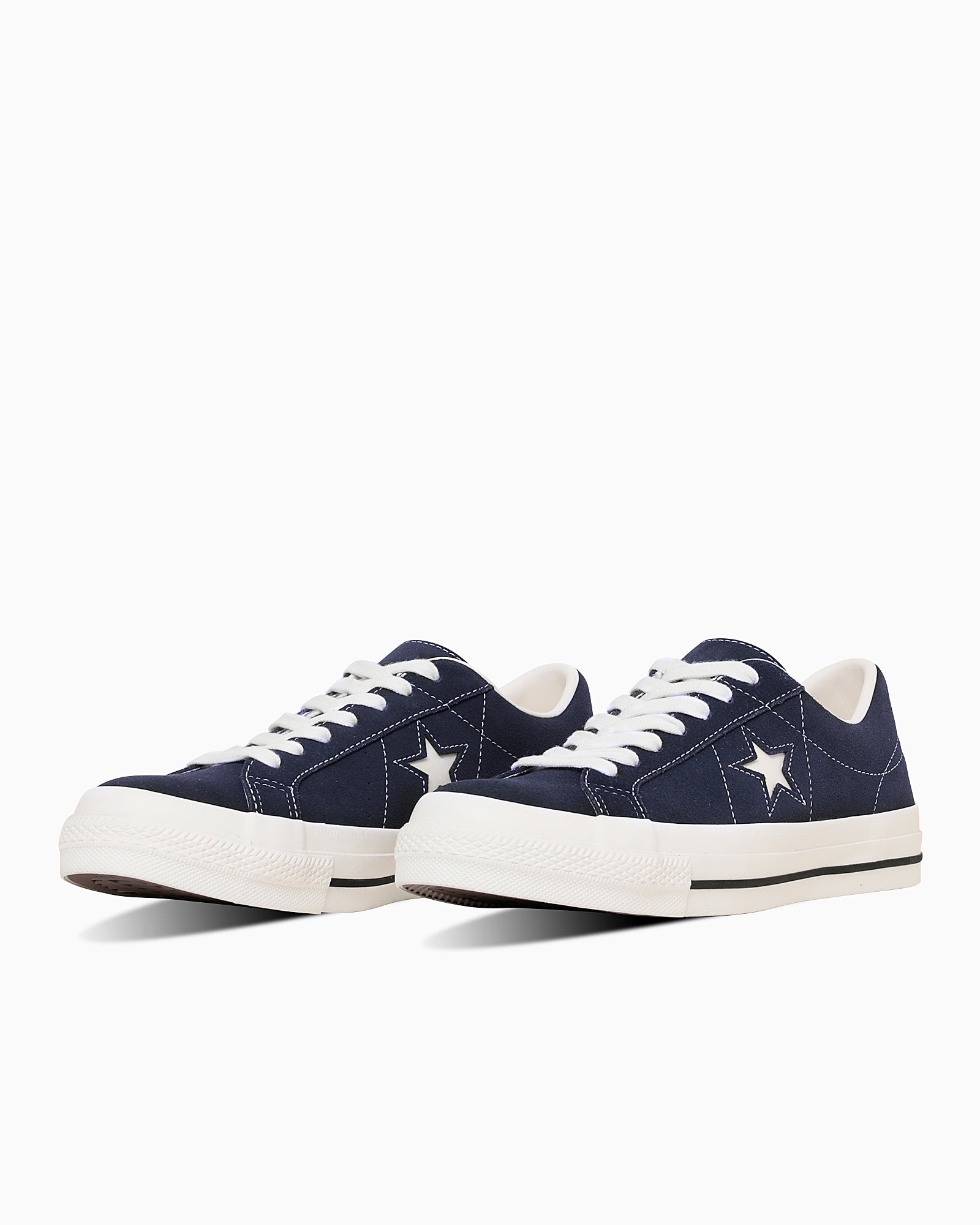 CONVERSE ONE STAR SUEDE - ネイビー - 2