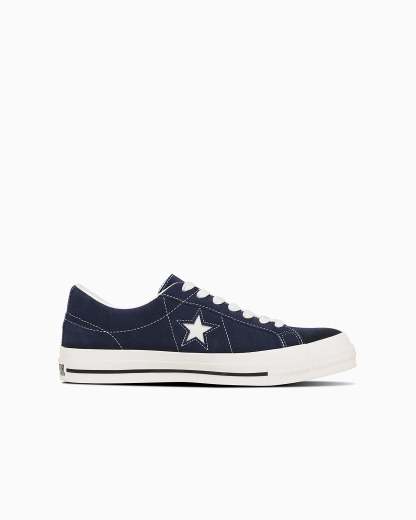 CONVERSE ONE STAR SUEDE - ネイビー - 3