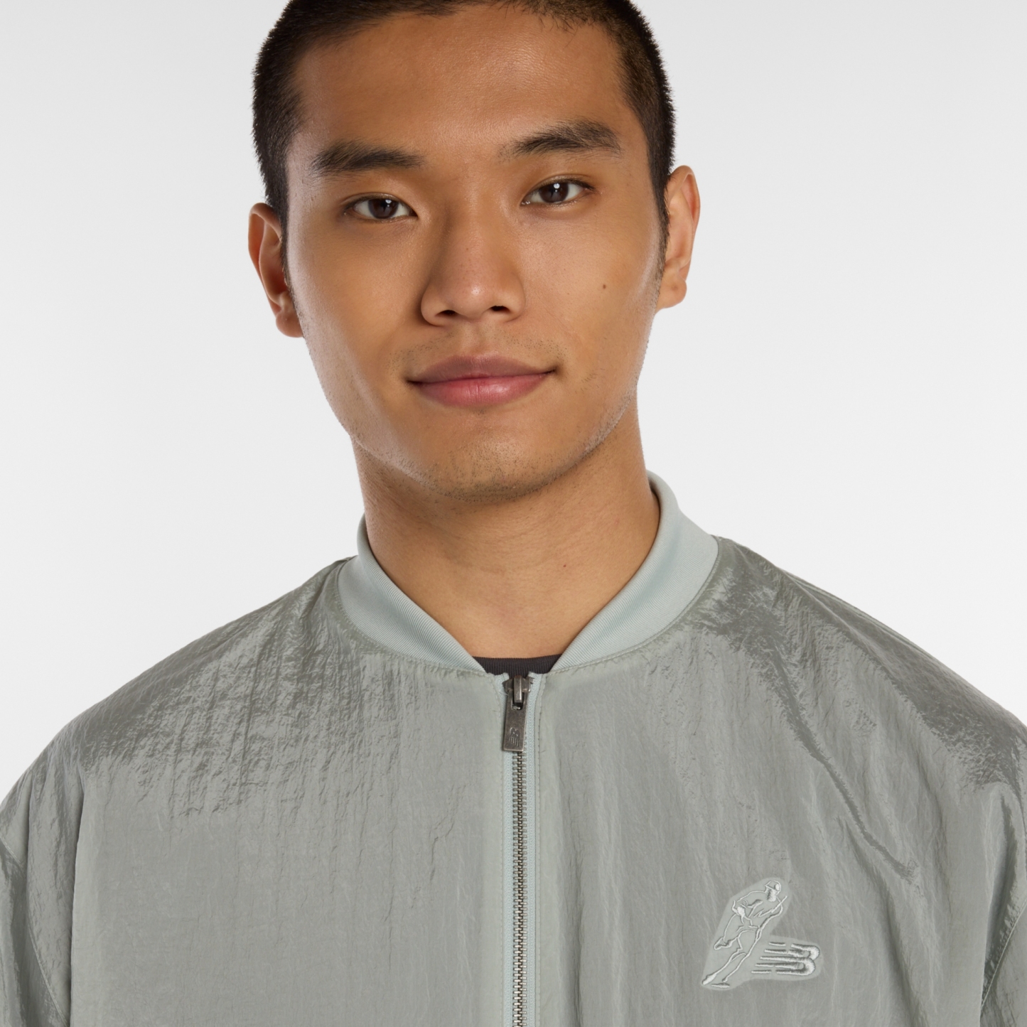 New Balance 大谷翔平シグネチャークリンクルナイロンジャケット, MJ61T0GGAAQ