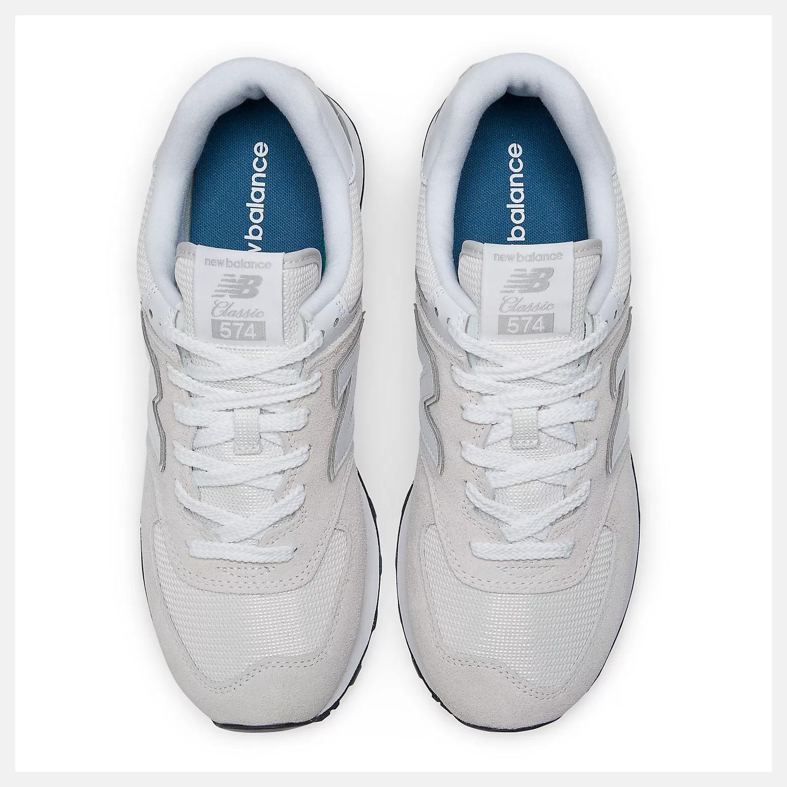New Balance 574 Core ML574EVW NIMBUS CLOUD with WHITE