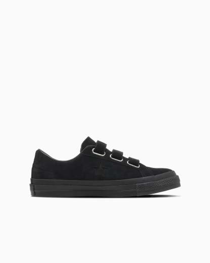 CONVERSE ONE STAR SUEDE V-3 - ブラックモノクローム - 3