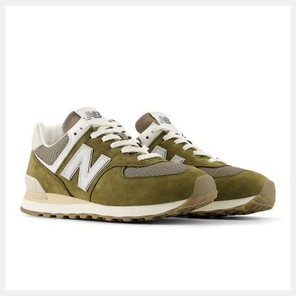 New Balance 574 U5742RG CALCIUM with DARK SILVER METALLIC