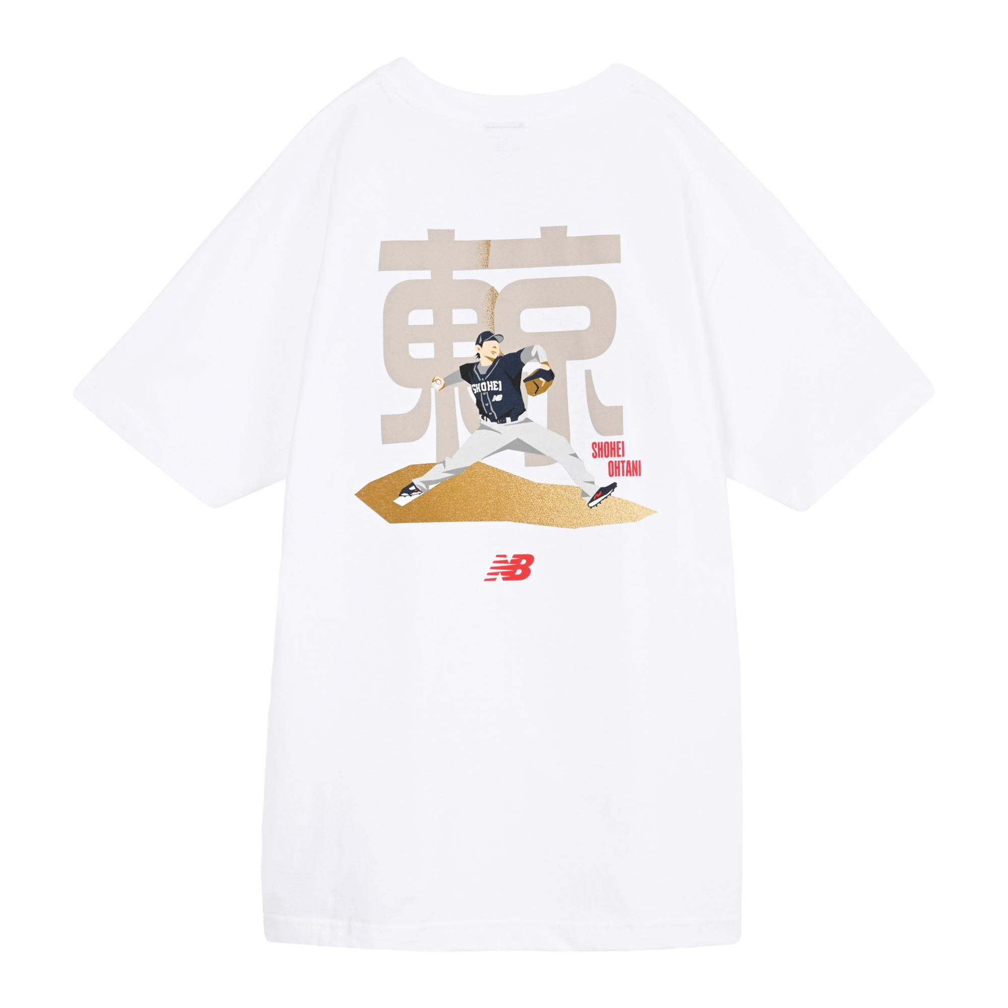 New Balance 大谷翔平シグネチャー Made in USA ショートスリーブTシャツ #2, MT61E50SWT