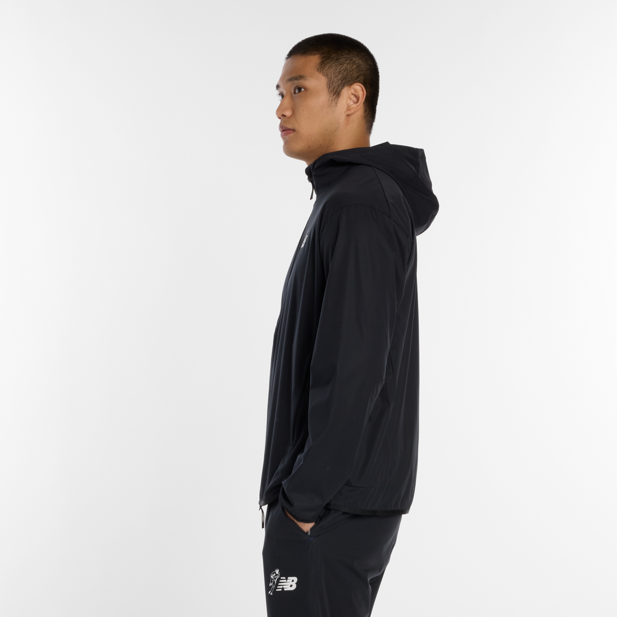 New Balance 大谷翔平シグネチャーパフォーマンスウォームアップジャケット, MT61B54UBK