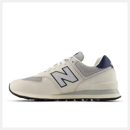 New Balance 574 U574SRR SEA SALT with NB NAVY
