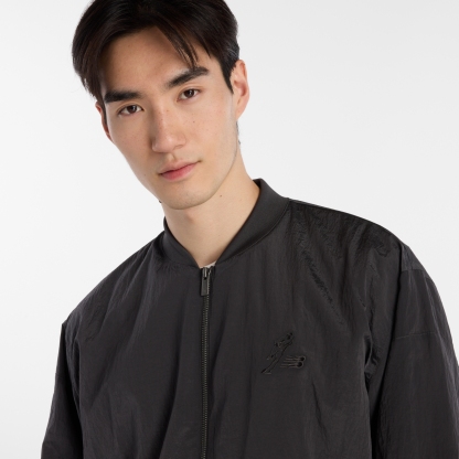 New Balance 大谷翔平シグネチャークリンクルナイロンジャケット, MJ61T0GGABR