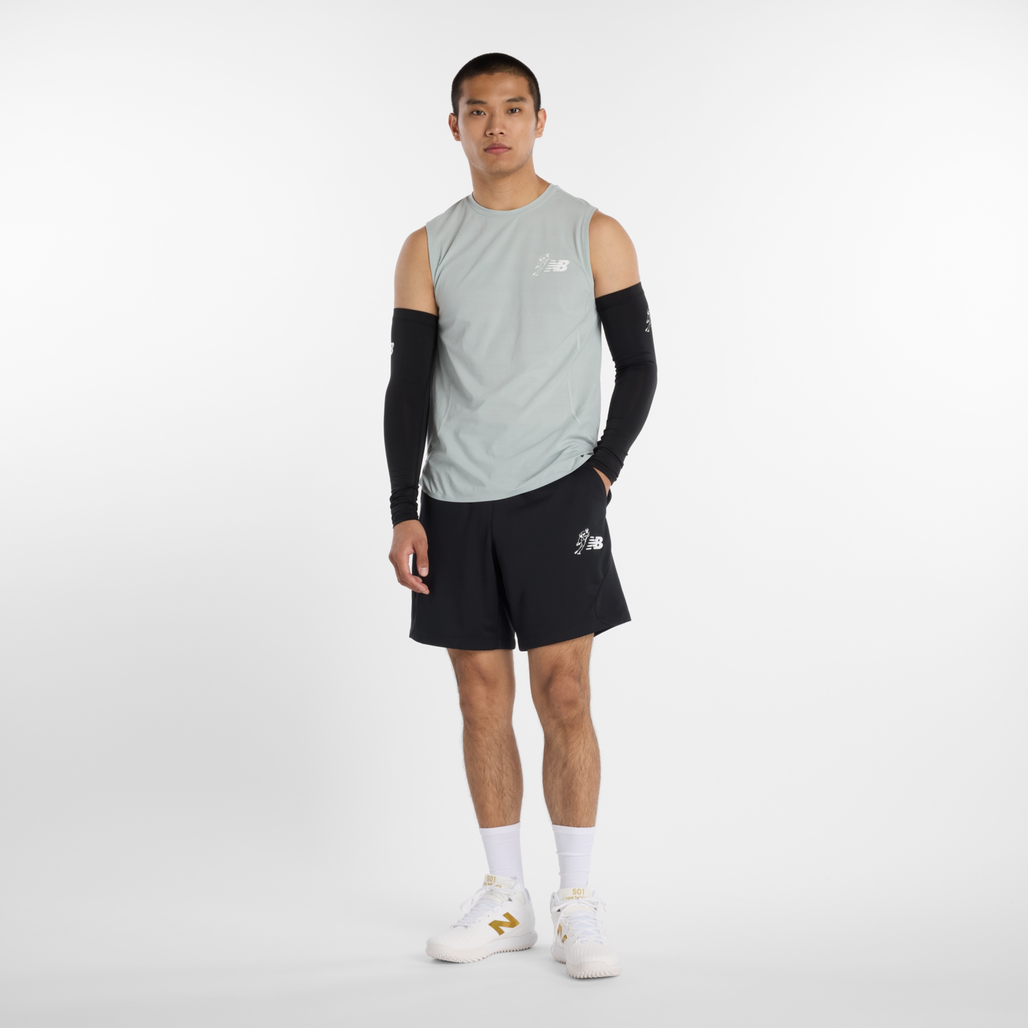 New Balance 大谷翔平シグネチャーパフォーマンススリーブレストップ, MT61Z3XDAAQ