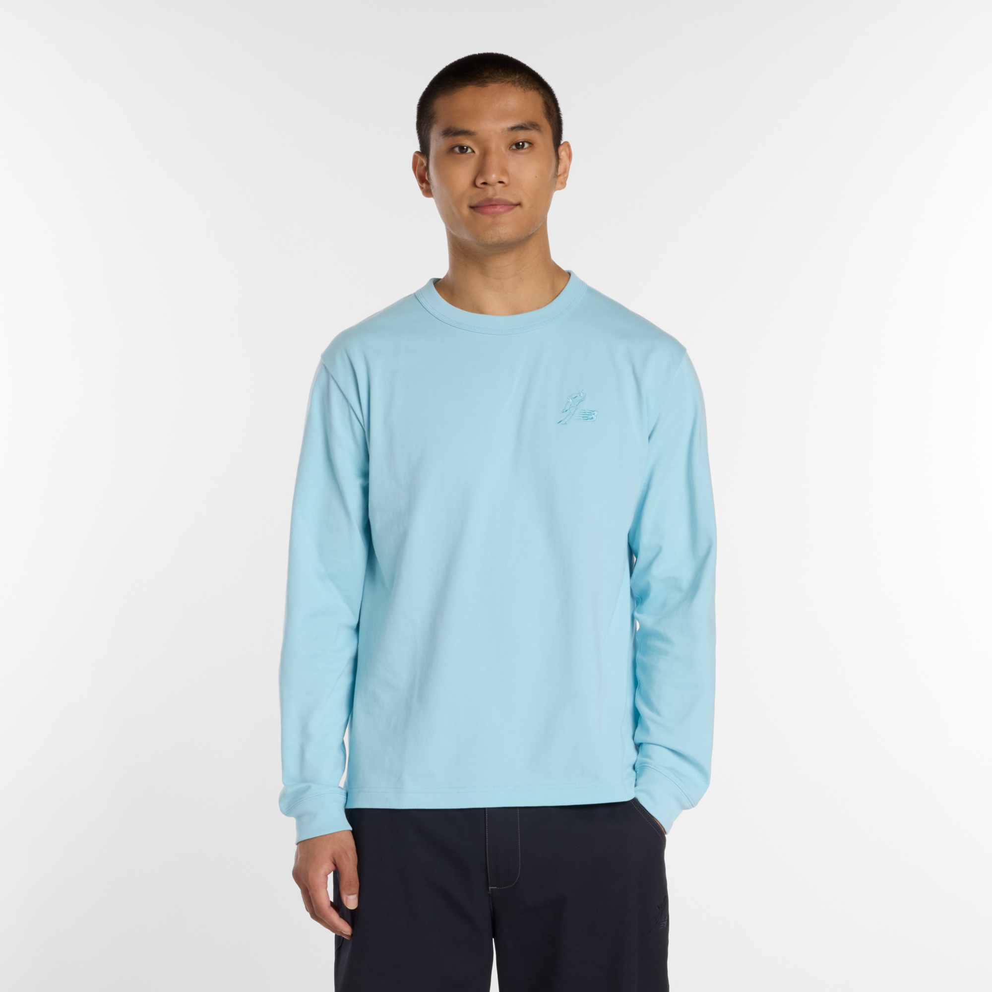 New Balance 大谷翔平シグネチャーヘビーオンス長袖Tシャツ, MT61035MAAX