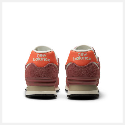 New Balance 574 U5747FE RED ROCK with TANGERINE HEAT
