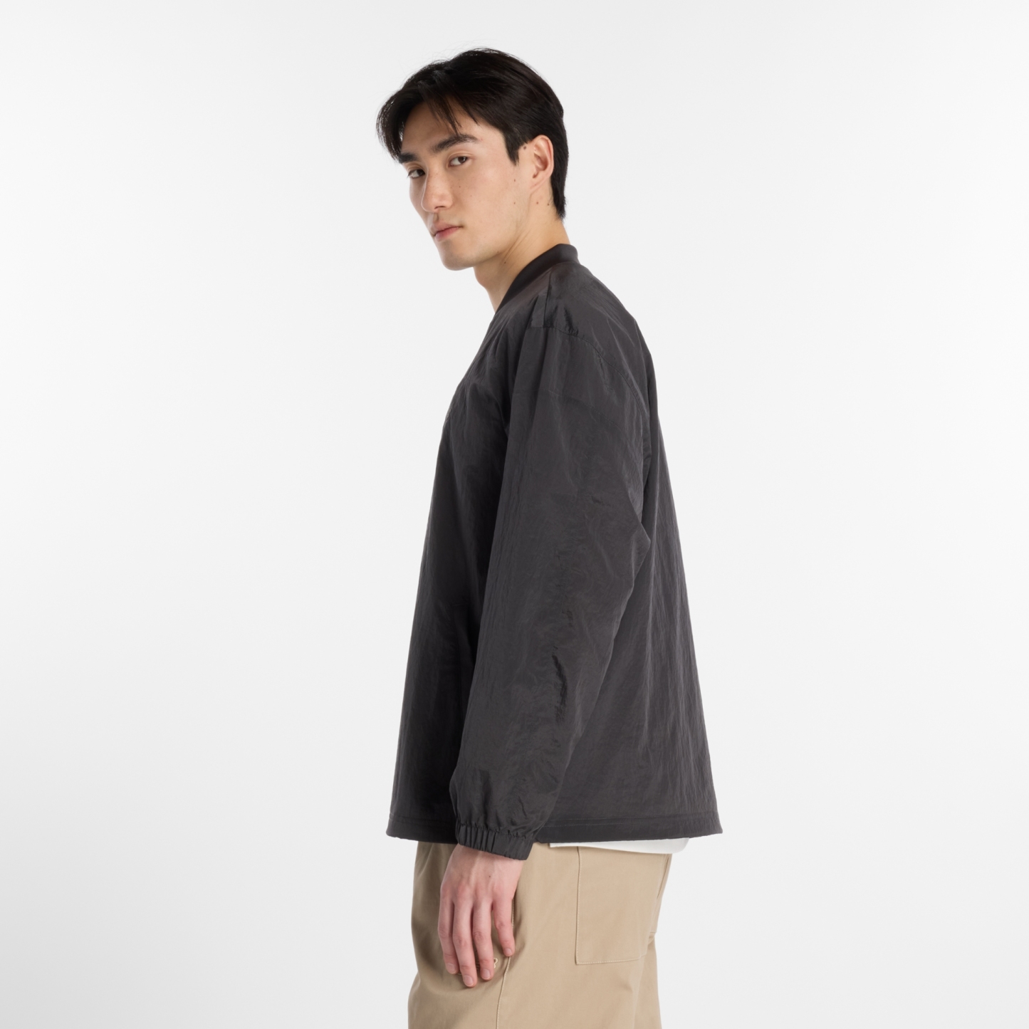 New Balance 大谷翔平シグネチャークリンクルナイロンジャケット, MJ61T0GGABR