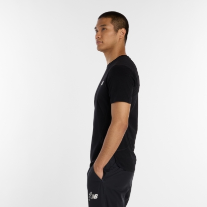 New Balance 大谷翔平シグネチャーパフォーマンス半袖トップ, MT614587BK