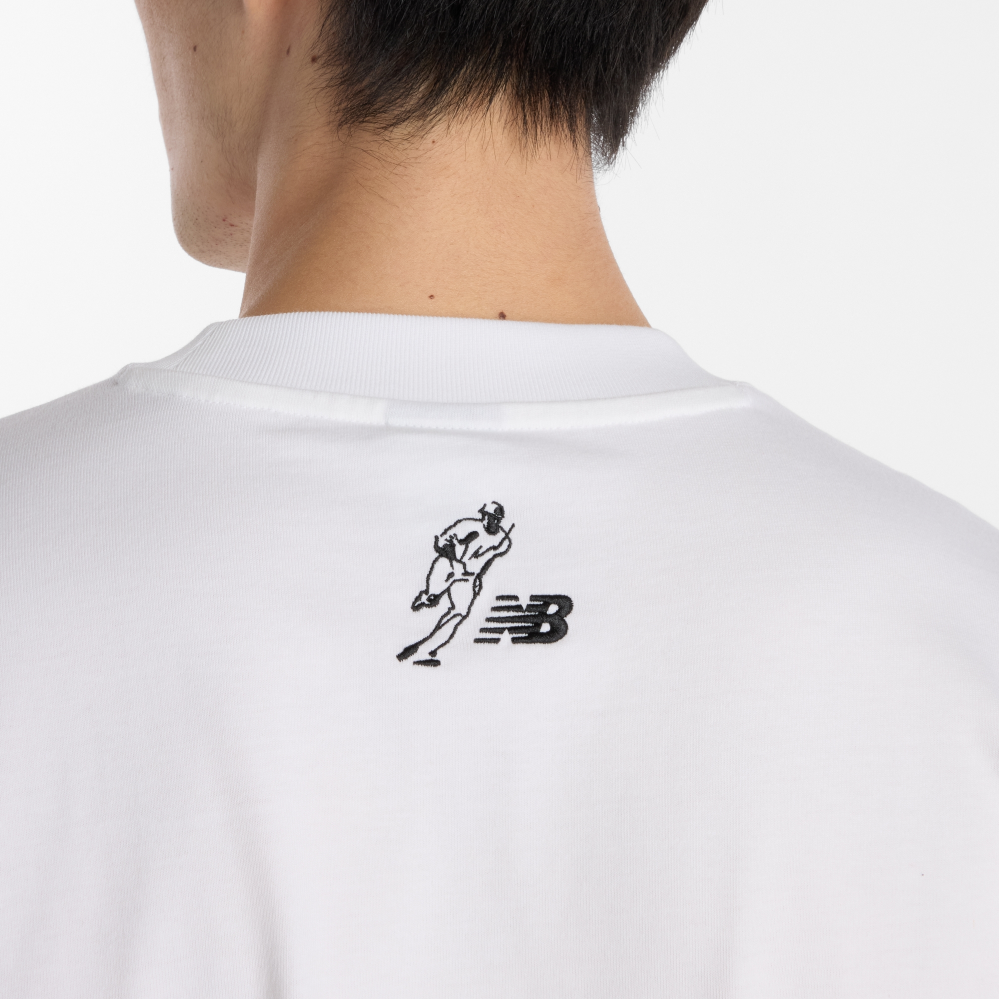 New Balance 大谷翔平シグネチャーフォト半袖Tシャツ1, MT61O3IAWT