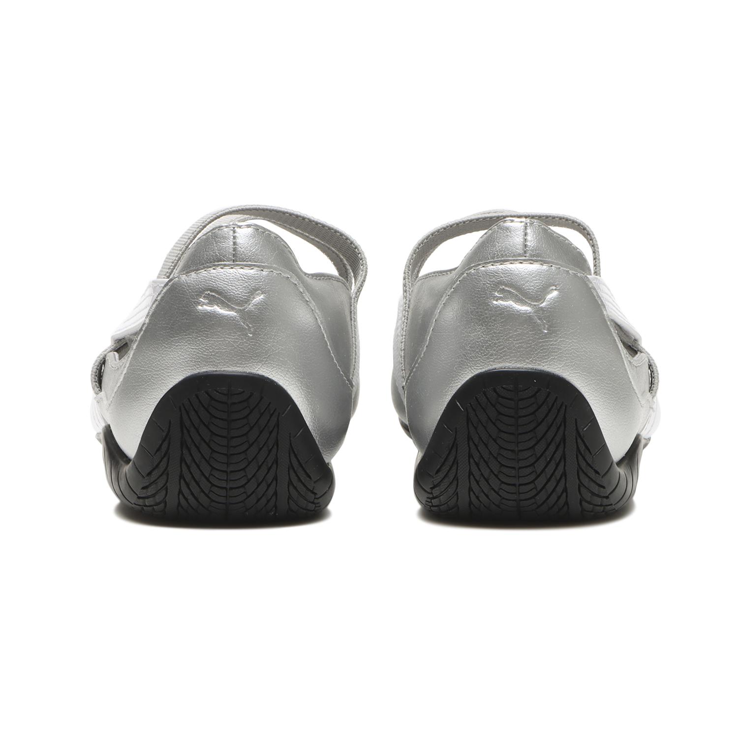PUMA W SPEEDCAT BALLET METALLIC - 01SILVER/WH