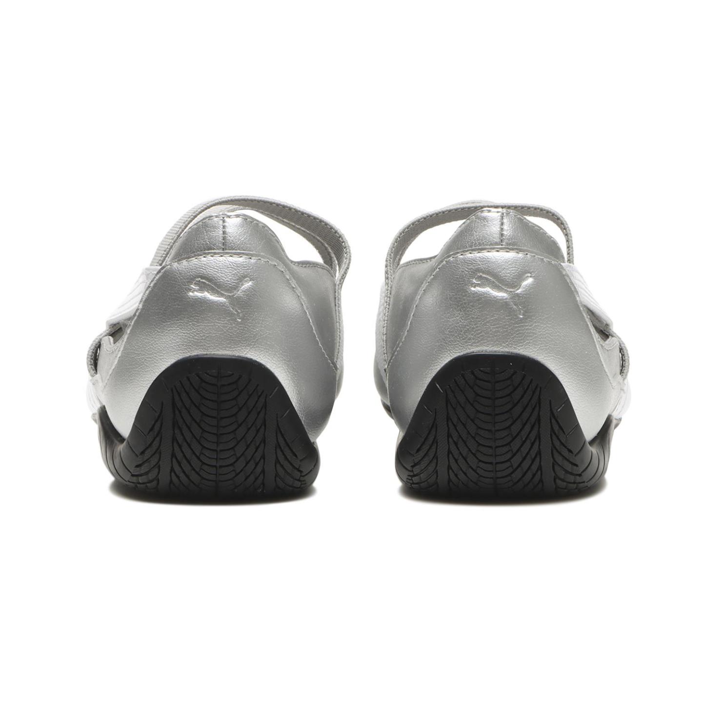 PUMA W SPEEDCAT BALLET METALLIC - 01SILVER/WH