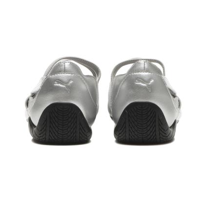 PUMA W SPEEDCAT BALLET METALLIC - 01SILVER/WH
