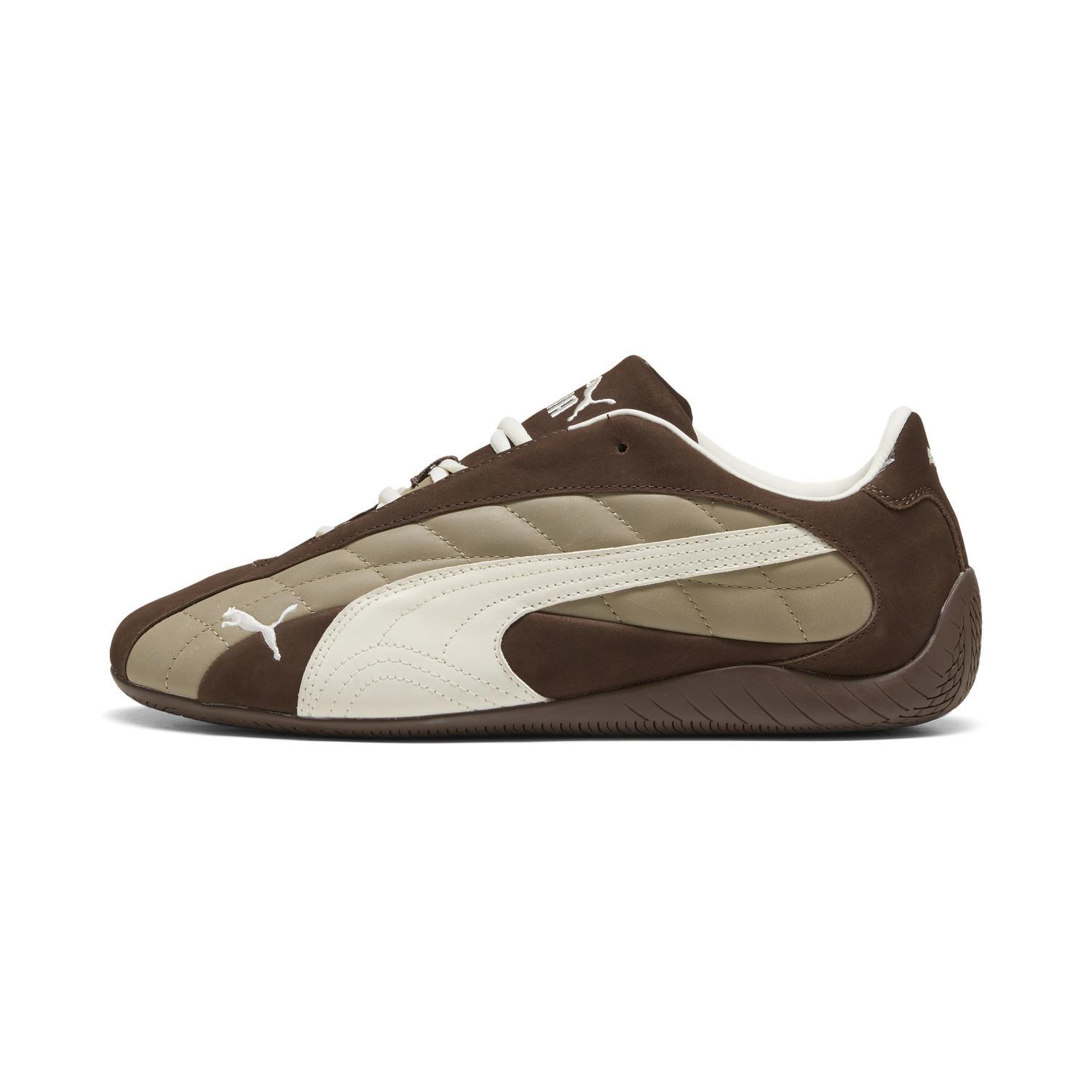 PUMA SPEEDCAT PLUS QUILTED - 01E.BROWN/W.WH