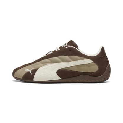 PUMA SPEEDCAT PLUS QUILTED - 01E.BROWN/W.WH
