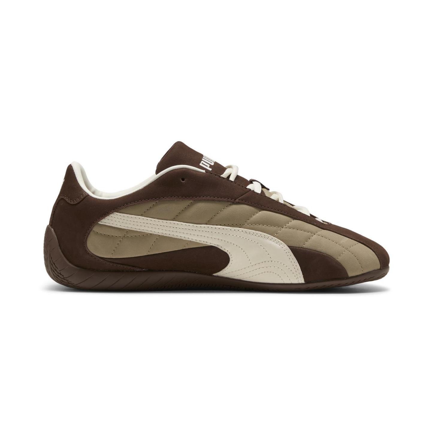 PUMA SPEEDCAT PLUS QUILTED - 01E.BROWN/W.WH