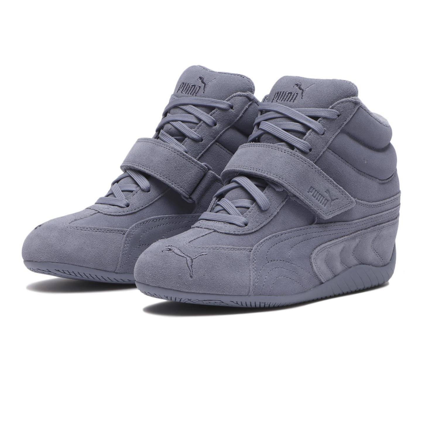PUMA W SPEEDCAT WEDGE FADED - 02GRAY SKY/BK