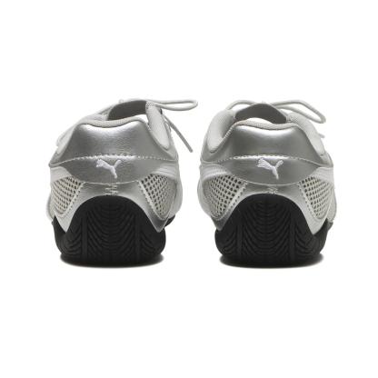 PUMA W SPEEDCAT GO METALLIC - 01SILVER/WH
