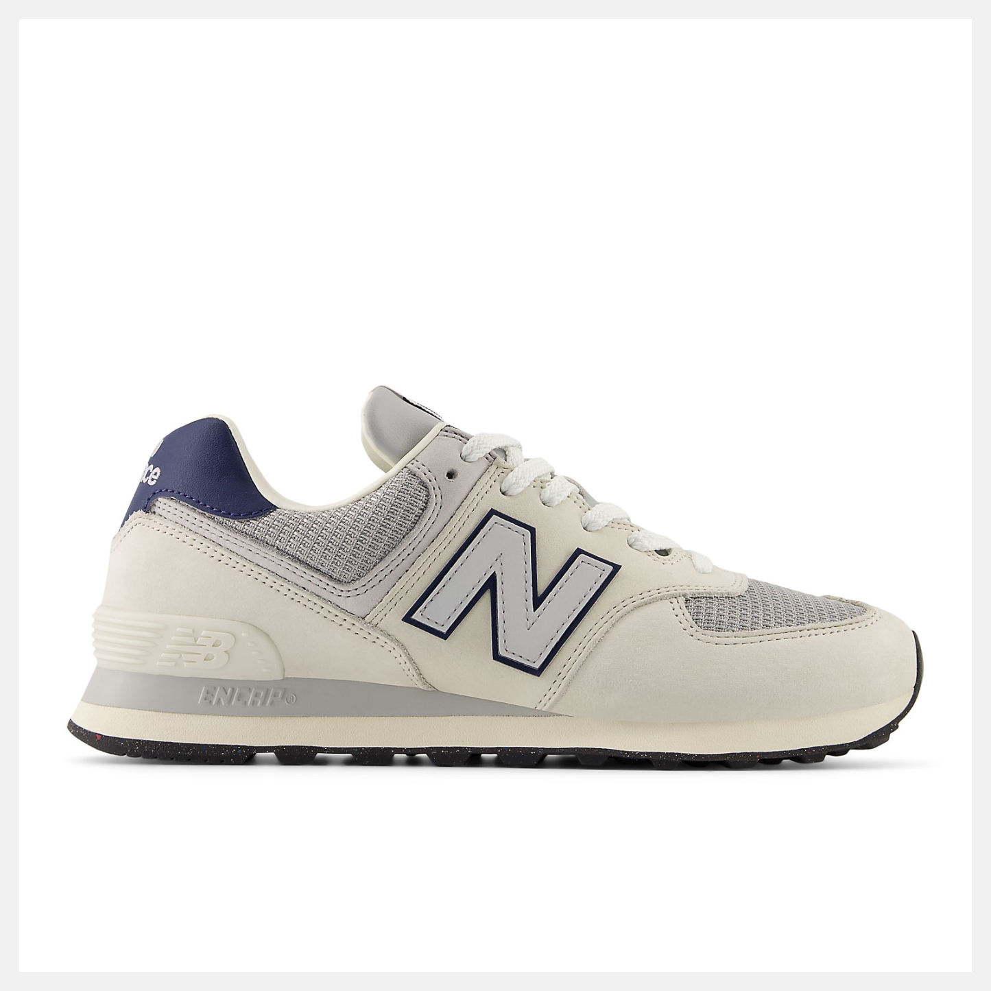 New Balance 574 U574SRR SEA SALT with NB NAVY
